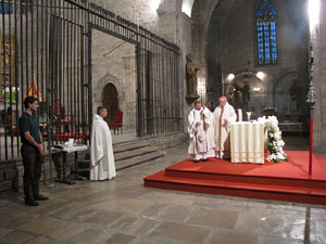 Aniversari de la proclamaci&oacute; del t&iacute;tol de bas&iacute;lica a l'esgl&eacute;sia de Sant Feliu de Girona