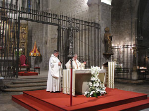 Aniversari de la proclamaci&oacute; del t&iacute;tol de bas&iacute;lica a l'esgl&eacute;sia de Sant Feliu de Girona