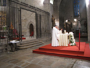 Aniversari de la proclamaci&oacute; del t&iacute;tol de bas&iacute;lica a l'esgl&eacute;sia de Sant Feliu de Girona