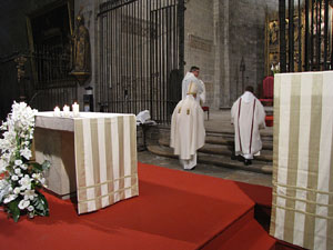 Aniversari de la proclamaci&oacute; del t&iacute;tol de bas&iacute;lica a l'esgl&eacute;sia de Sant Feliu de Girona