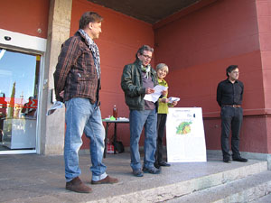 Espriu al Mercat del Lle&oacute; de Girona