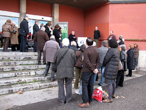 Espriu al Mercat del Lle&oacute; de Girona