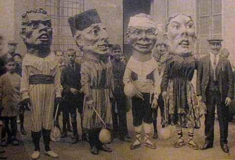 Comparsa de capgrossos 1925-1952