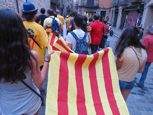 Cercavila pels carrers de Girona