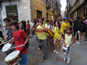 Cercavila pels carrers de Girona