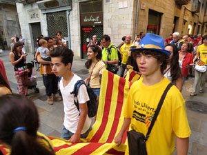 Cercavila pels carrers de Girona