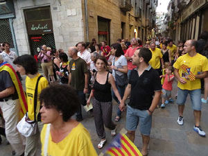 Cercavila pels carrers de Girona
