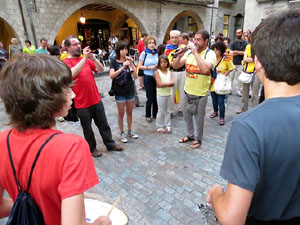 Cercavila pels carrers de Girona