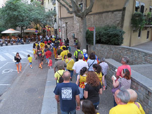 Cercavila pels carrers de Girona