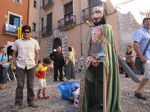 Far&agrave;ndula. 500 anys d'imatgeria festiva de Girona. Cercavila de cloenda