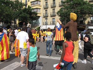 Festival Catalunya vol viure en llibertat i amb dignitat a Girona
