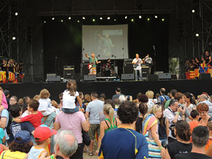 Festival Catalunya vol viure en llibertat i amb dignitat a Girona