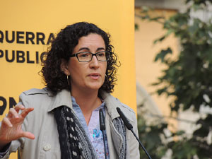 Crida a la participaci&oacute; per al 9N a la pla&ccedil;a de la Independ&egrave;ncia