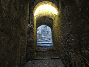 El carrer de Sant Lloren&ccedil;