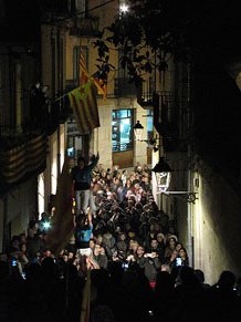 Enc&eacute;n la Flama a Girona