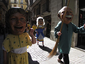 Enlla&ccedil;ats per la Llengua. La cercavila