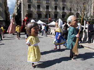 Enlla&ccedil;ats per la Llengua. La cercavila