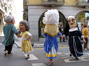Enlla&ccedil;ats per la Llengua. La cercavila