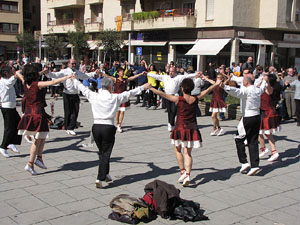 Enlla&ccedil;ats per la Llengua. Ballada de sardanes
