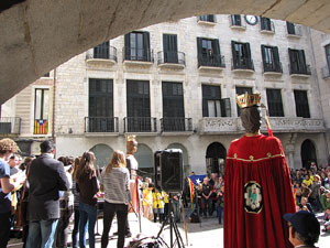 Enlla&ccedil;ats per la Llengua. La pla&ccedil;a del Vi
