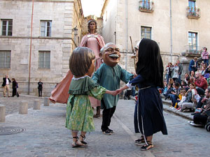 Ballada a c&agrave;rrec del grup Fal&middot;lera Gironina