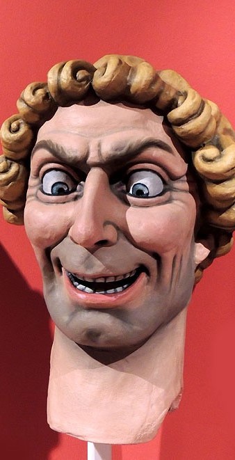 Detall del capgr&ograve;s d'En Cap d'Estopes