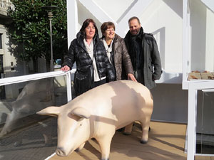 FIPORC 2015. Fira del porc de Riudellots de la Selva. Presentaci&oacute; al Vol de Girona
