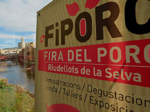 FIPORC 2015. Fira del porc de Riudellots de la Selva. Presentaci&oacute; al Vol de Girona