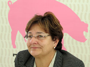 FIPORC 2015. Fira del porc de Riudellots de la Selva. Presentaci&oacute; al Vol de Girona