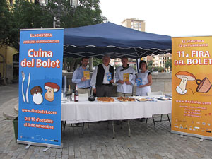 Presentaci&oacute; 11a. Fira del Bolet i Cuina del Bolet a Llagostera
