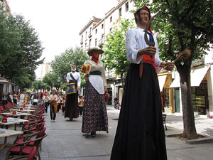Cercavila dels gegants de Riudarenes