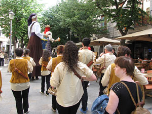Cercavila dels gegants de Riudarenes