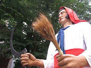 Cercavila dels gegants de Riudarenes