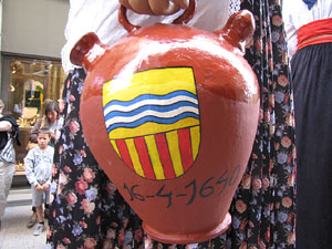 Cercavila dels gegants de Riudarenes