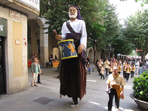 Cercavila dels gegants de Riudarenes