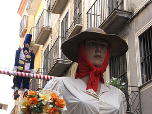 Cercavila dels gegants de Riudarenes