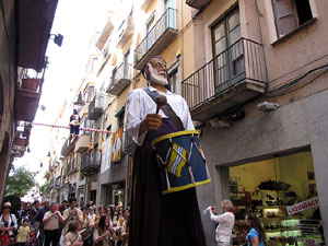 Cercavila dels gegants de Riudarenes