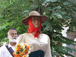 Cercavila dels gegants de Riudarenes