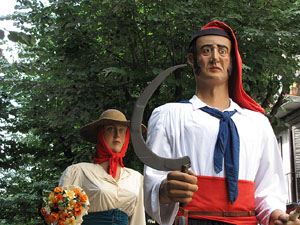 Cercavila dels gegants de Riudarenes