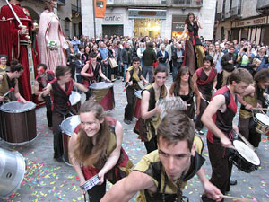 Homenatge als germans Roca del Celler de Can Roca. Activitats a la pla&ccedil;a del Vi