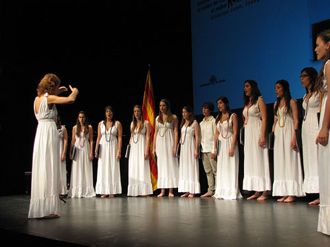 Actuaci&oacute; musical final de l'acte