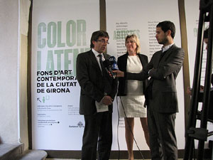 Inauguraci&oacute; exposici&oacute; Color latent