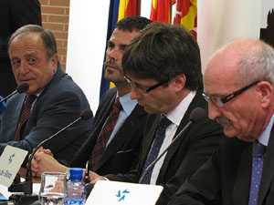 Les fira de Sant Narc&iacute;s 2013. Inauguraci&oacute; de la 52a. Fira de Mostres