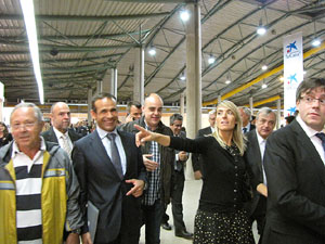 Les fira de Sant Narc&iacute;s 2013. Inauguraci&oacute; de la 52a. Fira de Mostres