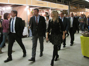 Les fira de Sant Narc&iacute;s 2013. Inauguraci&oacute; de la 52a. Fira de Mostres