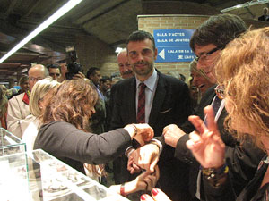 Les fira de Sant Narc&iacute;s 2013. Inauguraci&oacute; de la 52a. Fira de Mostres