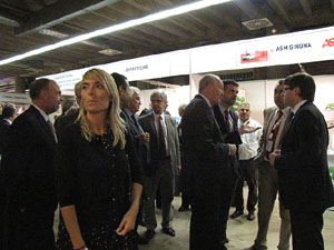 Les fira de Sant Narc&iacute;s 2013. Inauguraci&oacute; de la 52a. Fira de Mostres