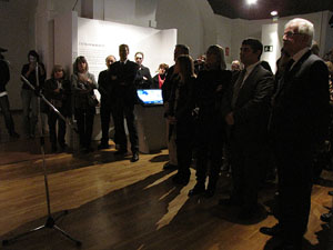 Inauguraci&oacute; de l'exposici&oacute; Parva Gerunda