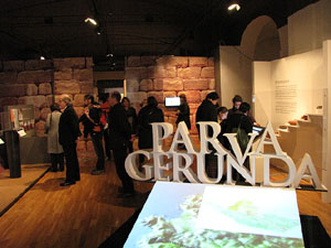 Inauguraci&oacute; de l'exposici&oacute; Parva Gerunda