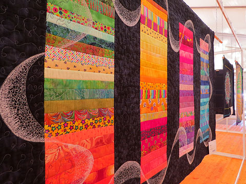 &Agrave;rea d'exposici&oacute; del Sal&oacute; Interquilt